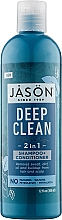 Düfte, Parfümerie und Kosmetik Kühlendes Conditioner-Shampoo - Jason Natural Cosmetics Deep Clean Shampoo+Conditioner