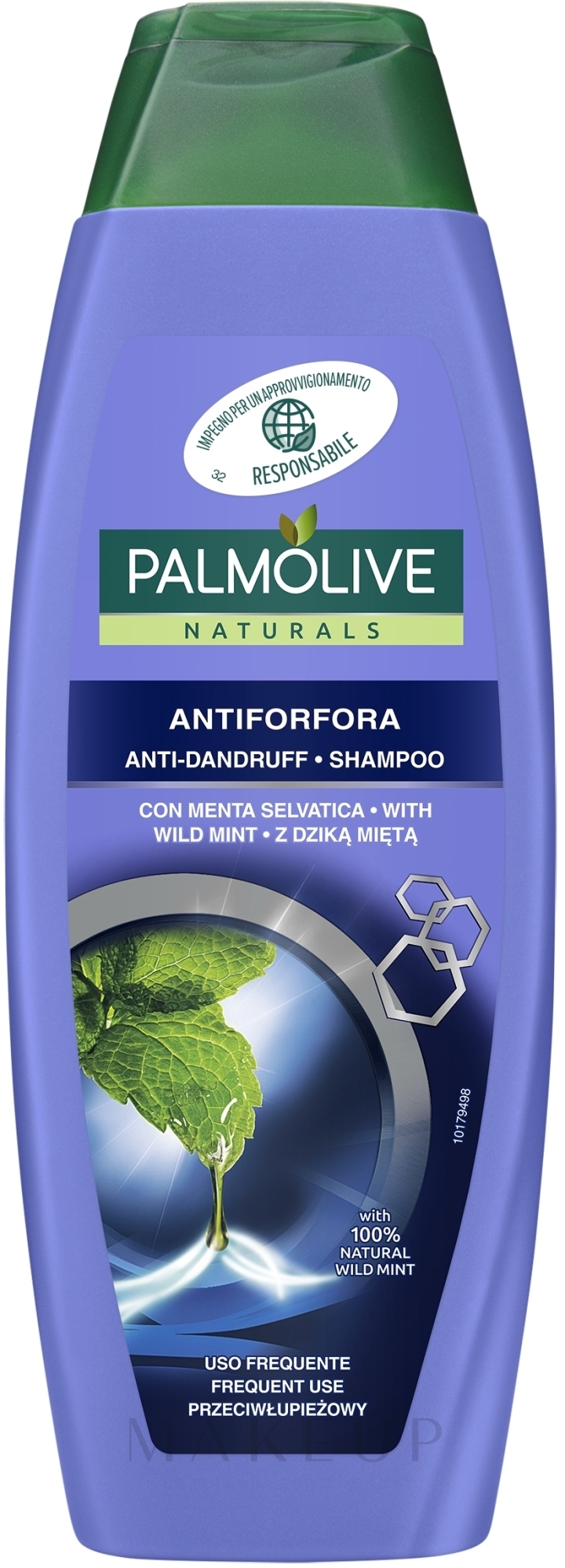Anti-Schuppen Shampoo mit grüner Minze - Palmolive Naturals Anti-Dandruff Shampoo — Foto 350 ml