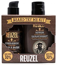 Bartpflegeset - Reuzel Clean & Fresh Beard Try Me Kit (Bartserum 50g + Bartshampoo 100ml ) — Bild N1
