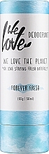 Düfte, Parfümerie und Kosmetik Feuchtigkeitsspendender Deostick mit erfrischendem Duft von reinen Zitrusölen und Kräutern - We Love The Planet Forever Fresh Deodorant Stick