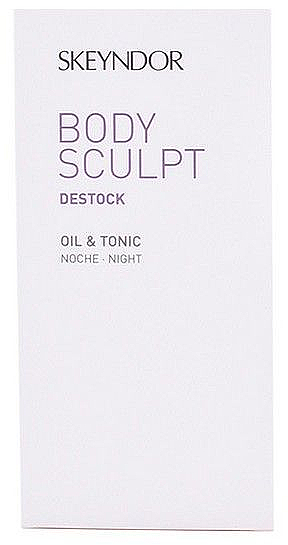 Gesichtstonikum-Öl zum Abnehmen für die Nacht - Skeyndor Body Sculpt Oil & Tonic Night — Bild N2