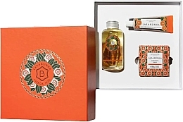 Düfte, Parfümerie und Kosmetik Körperpflegeset - Benamor Laranjinha Gift Set (Trockenöl 100ml + Creme 30ml + Seife 100g)