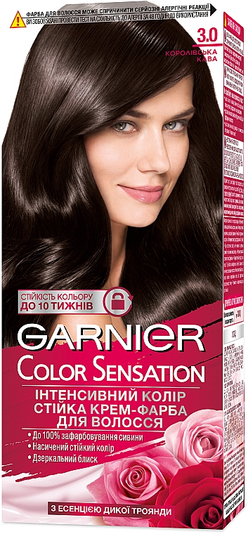 Permanente Cremehaarfarbe - Garnier Color Sensation