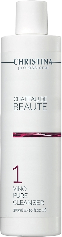 Reinigendes Gesichtsgel mit Traubenextrakten und vitalisierenden natürlichen Inhaltsstoffen - Christina Chateau de Beaute Vino Pure Cleanser — Bild N1