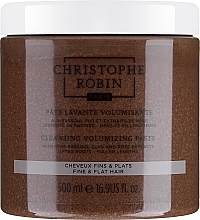 Reinigende Haarpaste für mehr Volumen mit reinem Rassoul und Rosenextrakten - Christophe Robin Cleansing Volumizing Paste With Pure Rassoul Clay & Rose Extracts — Bild N3