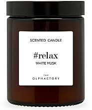 Düfte, Parfümerie und Kosmetik Duftkerze im Glas - Ambientair The Olphactory White Musk Scented Candle