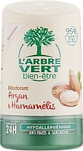 Deodorant mit Argan- und Hamamelisextrakten - L'Arbre Vert Deodorant — Bild N1