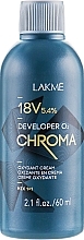 Creme-Oxidationsmittel - Lakme Chroma Developer 02 18V (5,4%) — Bild N1
