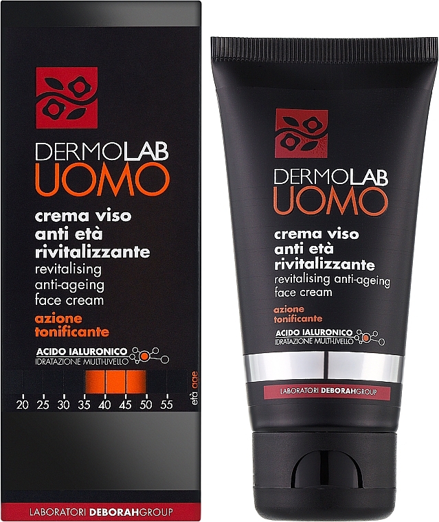 Anti-Aging-Gesichtscreme - Dermolab Uomo Revitalising Anti-Ageing Face Cream — Bild N2