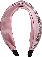 Haarband FA-5661 rosa mit Steinen - Donegal — Bild N1