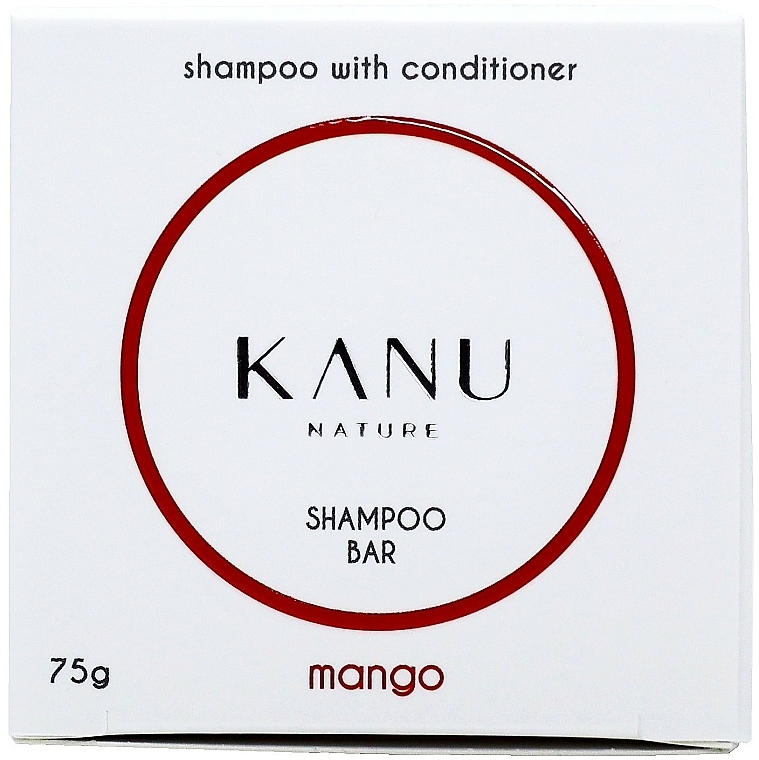 2in1 Shampoo und Conditioner mit Mango - Kanu Nature Shampoo With Conditioner Shampoo Bar Mango — Bild N2