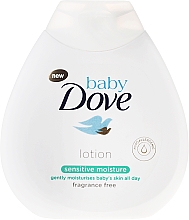 Sanft feuchtigkeitsspendende duftfreie Körperlotion für empfindliche Kinder- und Babyhaut - Dove Baby Sensitive Moisture Lotion — Bild N1