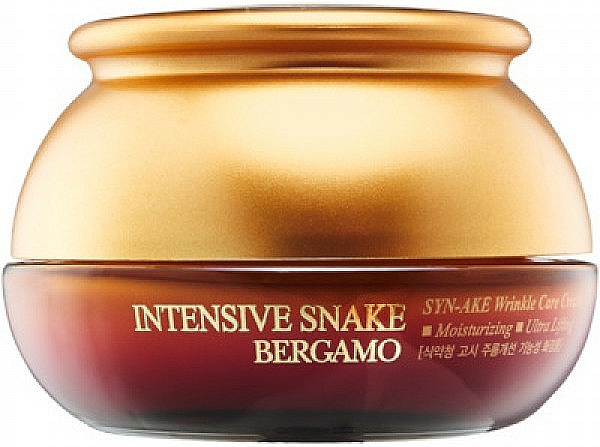 Feuchtigkeitsspendende Gesichtscreme mit Schlangengiftextrakt - Bergamo Intensive Snake Wrinkle Care Cream — Bild N1