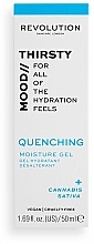 Feuchtigkeitsspendendes Gesichtsgel für trockene Haut - Revolution Skincare Mood Thirsty Quenching Moisture Gel — Bild N2