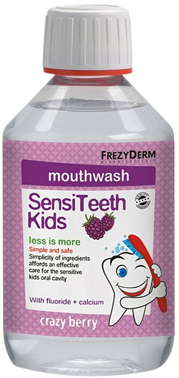 Mundspülung mit Heidelbeergeschmack für Kinder - Frezyderm SensiTeeth Kids Mouthwash — Bild N1