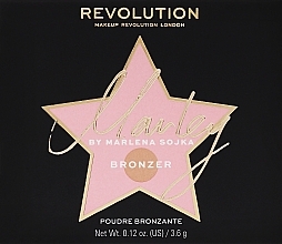 Düfte, Parfümerie und Kosmetik Bronzer für das Gesicht - Makeup Revolution By Marlena Sojka Marley Bronzer 