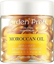 Regenerierendes Serum in Kapseln für trockenes und lockiges Haar - Jerden Proff Vitalizing Hair Serum Marrocan Oil — Bild N1