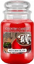 Düfte, Parfümerie und Kosmetik Duftkerze im Glas Hot Chocolate - Country Candle Hot Chocolate