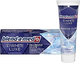 Düfte, Parfümerie und Kosmetik Zahnpasta - Blend-A-Med 3D White Luxe 3D White Luxe Diamond Glow