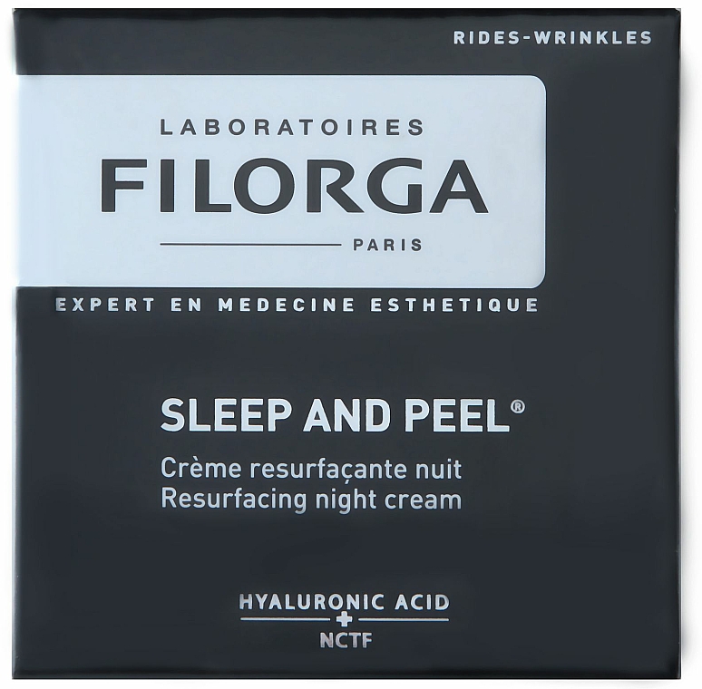 Regenerierende Nachtcreme mit Hyaluronsäure - Filorga sleep and peel