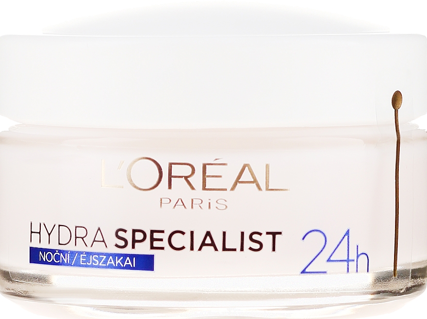 Feuchtigkeitsspendende, pflegende und reparierende Nachtcreme mit Ceramiden und Glycerin - L'Oreal Paris Triple Active — Bild N2