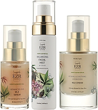 Körperpflegeset Skin ZEN Ritual - EZR Clean Beauty (Gesichtscreme 50ml + Gesichtsserum 30ml + Gesichtsnebel 50ml) — Bild N2