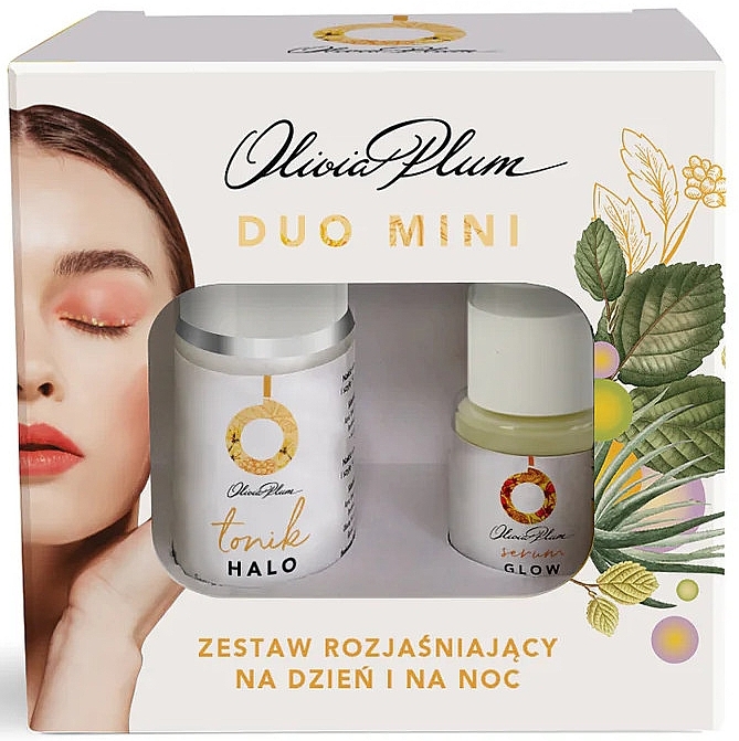 Set - Olivia Plum Duo Mini Set (Serum 15 ml + Toner 30 ml)  — Bild N1