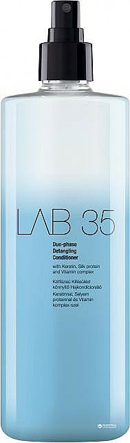 Zwei-Phasen Haarspülung-Spray mit Keratin, Seidenprotein und Vitaminkomplex - Kallos Cosmetics Lab 35