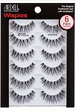 Künstliche Wimpern - Ardell Wispies The Original Feathered Lash Black — Bild N1