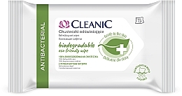 Düfte, Parfümerie und Kosmetik Erfrischende Feuchttücher - Cleanic Antibacterial ECO Friendly Wipes