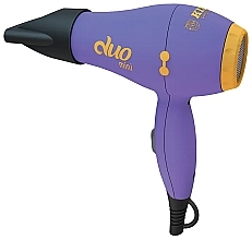 Düfte, Parfümerie und Kosmetik Haartrockner lila mit orange - Kiepe Duo Mini Travel Hairdryer 