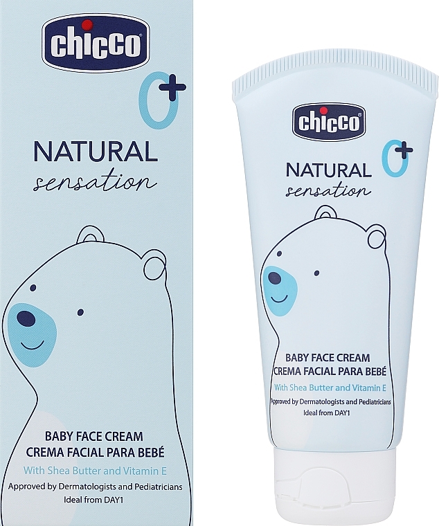 Gesichtscreme für Kinder - Chicco Natural Sensation Face Creame  — Bild N2