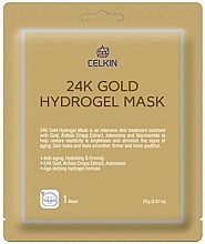 Düfte, Parfümerie und Kosmetik Anti-Aging Hydrogel-Tuchmaske für das Gesicht mit 24K Gold - Celkin 24K Gold Hydrogel Mask