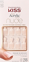Künstliche Nägel Nude - Kiss Salon Acrylic Nude Nails Breathtaking  — Bild N1