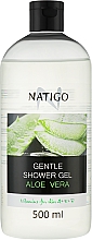 Düfte, Parfümerie und Kosmetik Zartes Duschgel mit Aloe Vera - Natigo Gentle Shower Gel Aloe Vera