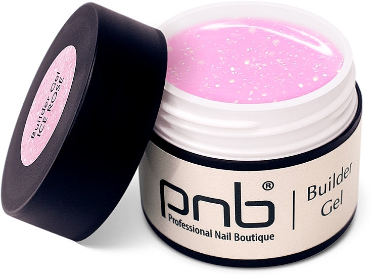 Modelliergel rosa - PNB UV/LED Builder Gel Ice Rose — Bild N1