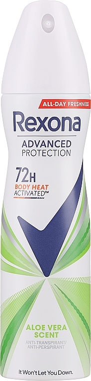 Deospray Antitranspirant - Rexona Motion Sense Fresh Aloe Vera Antiperspirant 72H — Bild N1