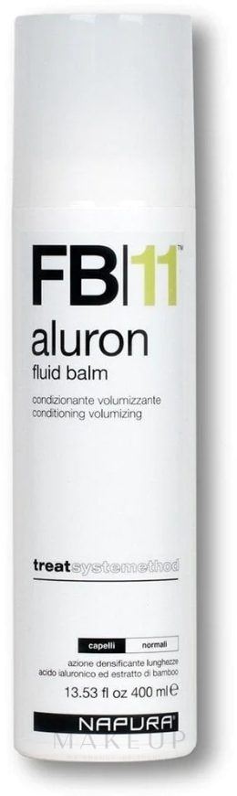 Balsam-Fluid für mehr Volumen - Napura FB11 Aluron Fluid Balm — Bild 400 ml