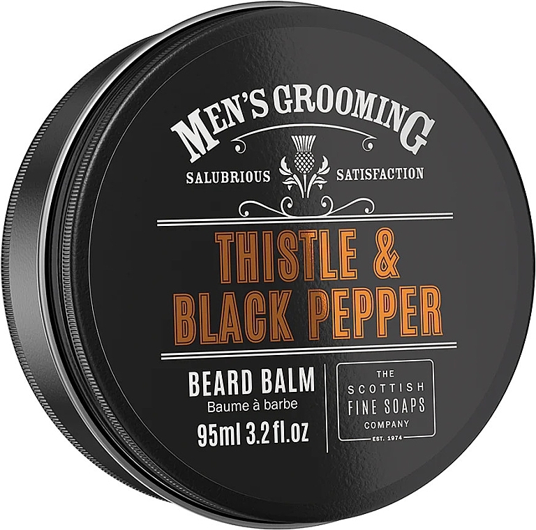 Scottish Fine Soaps MG Thistle & Black Pepper Beard Balm  - Bartbalsam — Bild N1