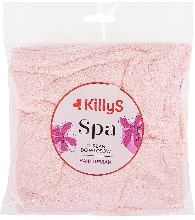 Haarturban rosa - KillyS Spa Hair Turban — Bild N2