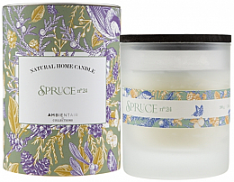 Duftkerze Spruce n.o 24 - Ambientair Enchanted Forest Home Candle — Bild N1