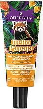 Mikroexfoliations-Nachtcreme mit Vitamin C und pflanzlichen Enzymen - Orientana Hello Papaja	 — Bild N2