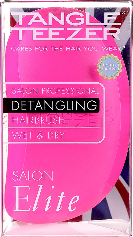 Entwirrbürste rosa-blau - Tangle Teezer Salon Elite Pink&Blue — Bild N5