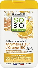 Düfte, Parfümerie und Kosmetik Duschgel Zitrus- und Orangenblüte - So'Bio Etic Citrus & Orange Blossom Moisturizing Shower Gel