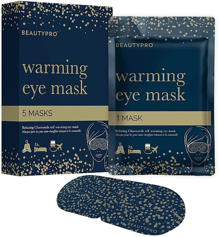 Wärmende Augenmaske - BeautyPro Warming Eye Mask — Bild N2