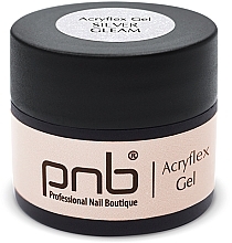 Düfte, Parfümerie und Kosmetik Polygel für Nägel - PNB Acryflex Gel Silver Gleam