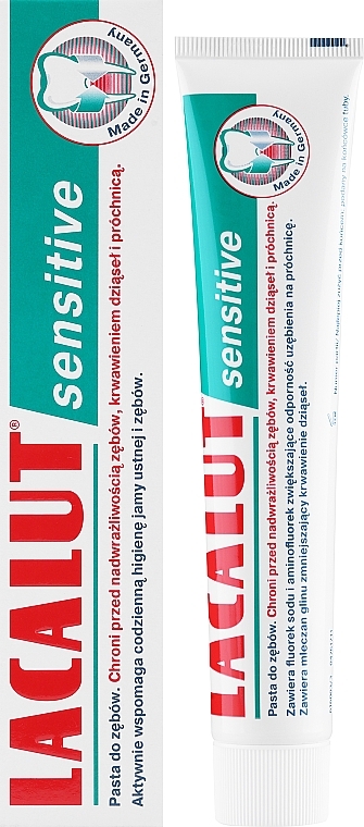 Zahnpasta für empfindliche Zähne - Lacalut — Foto N2
