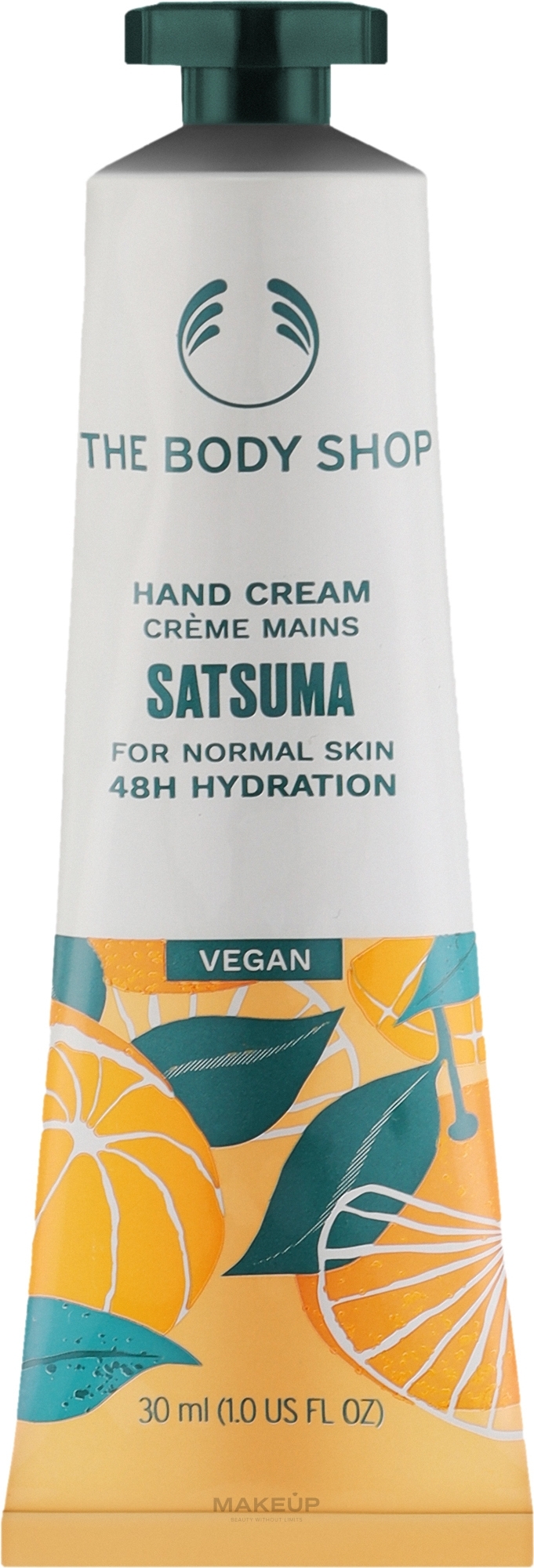 Handcreme - The Body Shop Vegan Satsuma Hand Cream For Normal Skin — Bild 30 ml