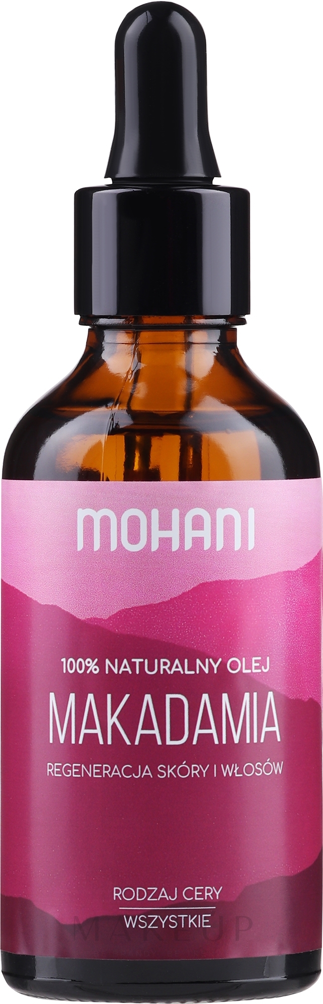 Natürliches regenerierendes Macadamiaöl für Haut und Haare - Mohani Macadamia Oil — Foto 50 ml
