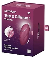 Düfte, Parfümerie und Kosmetik Klitorisstimulator rot - Satisfyer Tap & Climax 1 Red